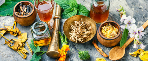 istock Herbal naturopathic medicine 1178904748