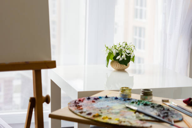 istock Still life in the artist's Studio 1178906669