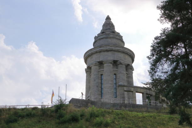 The Burschenschaftsdenkmal (lit. fraternity monument) in Eisenach, Thuringia, Germany