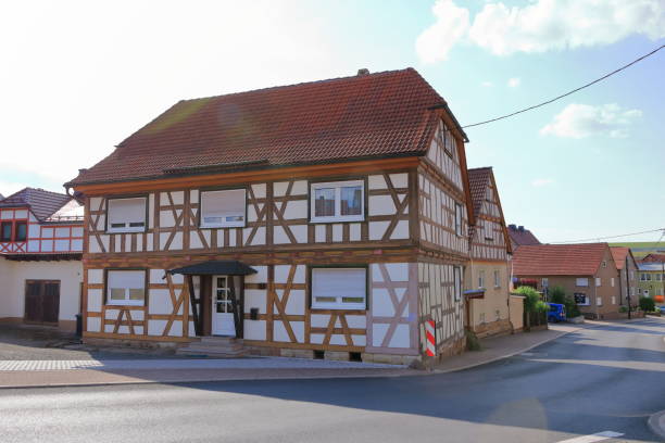 istock Old half-timbered house in a town in Germany 1178914658