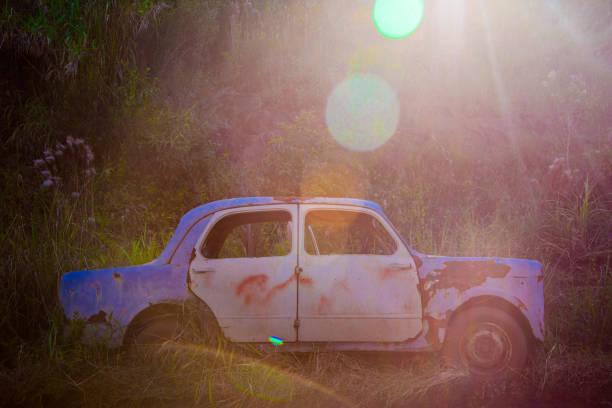 istock old car abandoned in the grass 1178917619