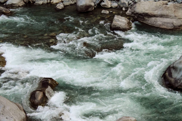 istock Kalam Swat River Scenery Landscape 1178919399