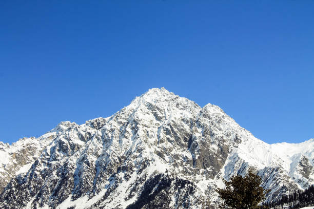 Snow Mountains Kalam Swat Scenery Landscape