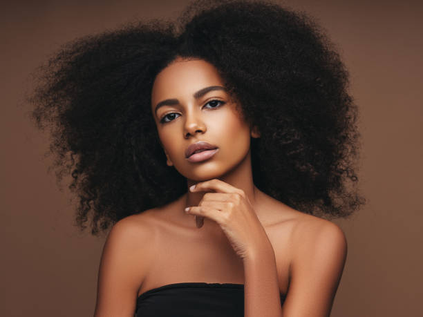 istock Beautiful girl with curly hairstyle 1178920565