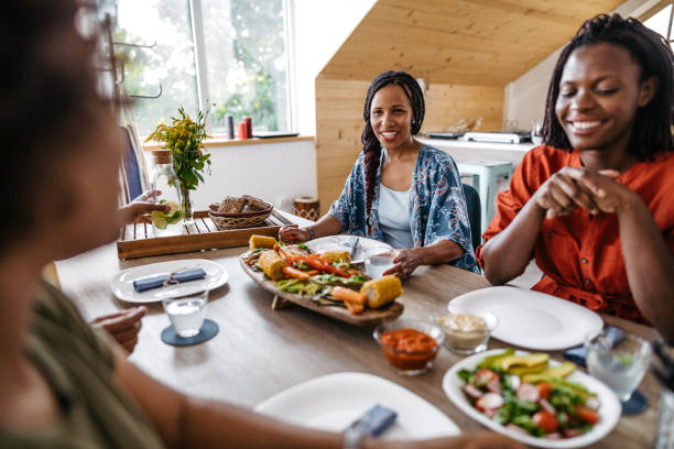 istock Little talk before vegans lunch with girls 1178925282