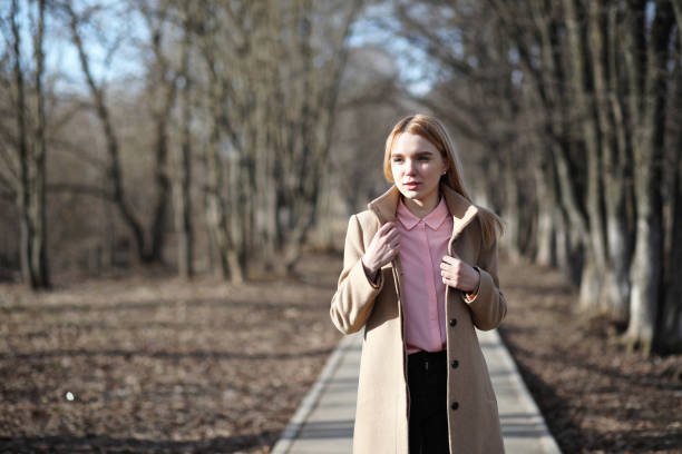 istock Cute blonde in a city park 1178928352