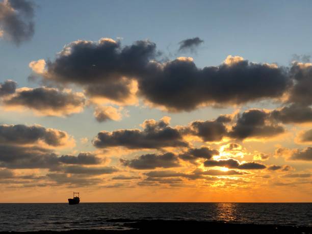 istock Beautiful sunset over the sea 1178929530