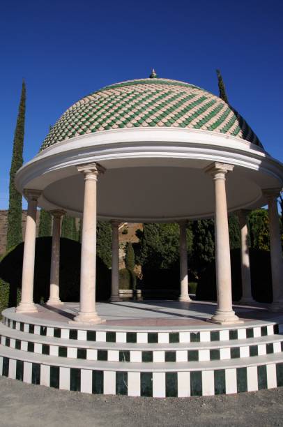 istock Gazebo in the botanical gardens, Malaga, Spain. 1178935220