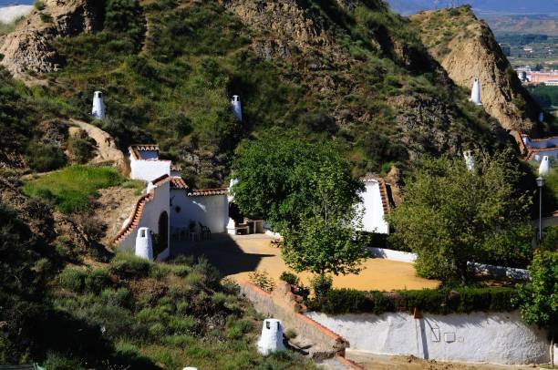 istock Cave dwellings, Guadix, Spain. 1178941880