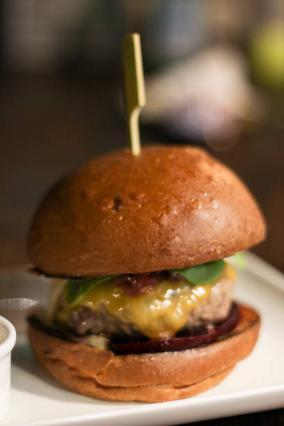 istock Tasty burger close up 1178944411