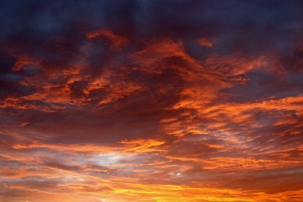 istock Vibrant, spectacular, vivid sunrise sky 1178945563