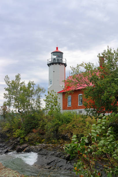istock Eagle Harbor Lighthouse built in 1871 , still operating on the Keweenaw Peninsula 1178945779