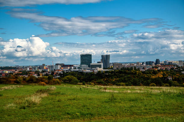 istock Prague panorama and nature. 1178950246