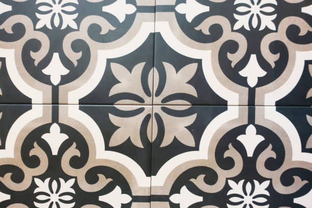 istock Vintage Floral Pattern floor background. 1178952360