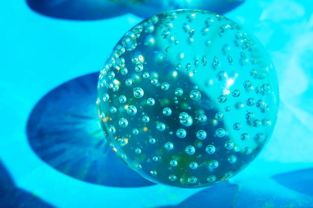Crystal Balls.Crystal balls.Glass Orb Sphere.