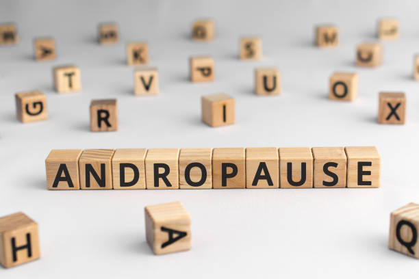 istock Andropause - word from wooden blocks with letters 1178957340