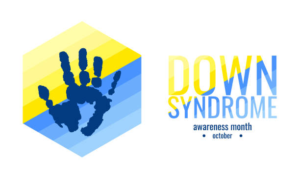 downsyndrom - down syndrome stock-grafiken, -clipart, -cartoons und -symbole