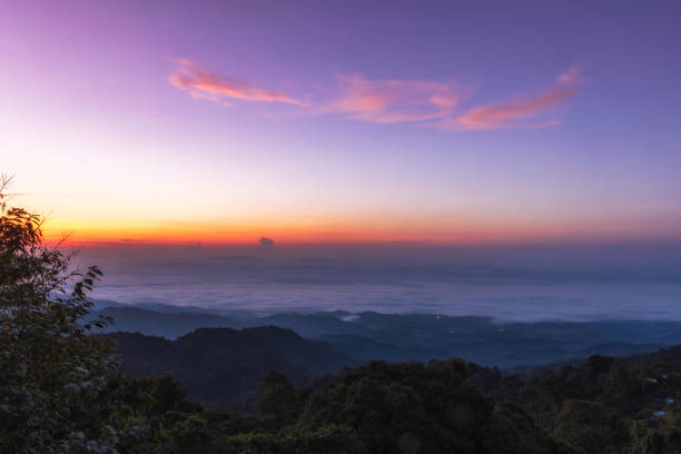 istock Misty dawn in the national park 1178962143