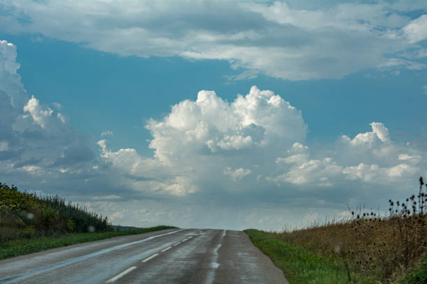 View of outskirts of Sortavala in summer, Karelia