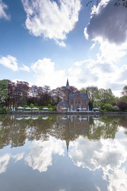 istock Villa by the lake in the forest. 1178980889