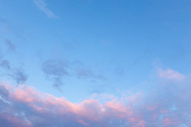 istock Blue sky with beautiful natural white clouds 1178981127