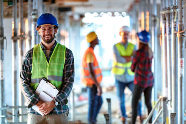 istock Portrait of a positive Construction Worker 1178983161