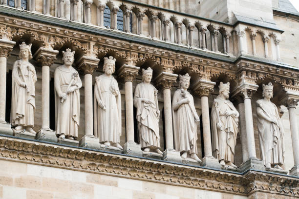 istock Architectural details of Cathedral Notre Dame de Paris 1178984927
