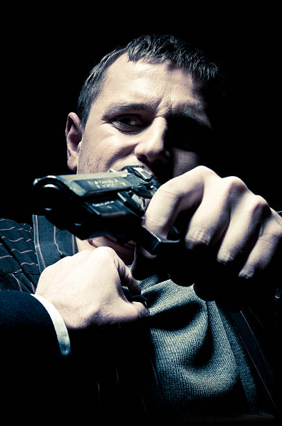 istock Gangster Chased by Police 117898578