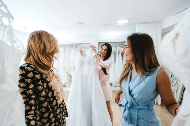 istock Trying wedding dress 1178990853