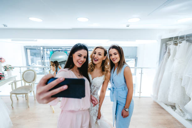 istock Trying wedding dress 1178990913