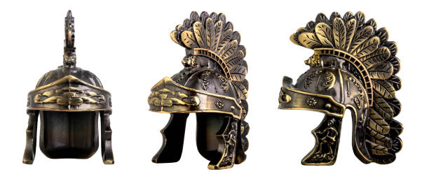 istock Roman helmet isolated on white background 1178991183