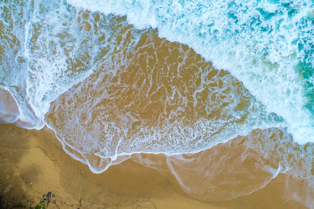 istock Sea wave on sand beach turquoise water nature landscape 1178995430