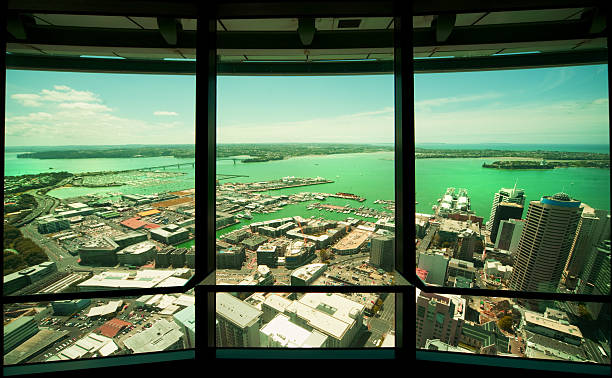 Auckland harbor  rangitoto island stock pictures, royalty-free photos & images