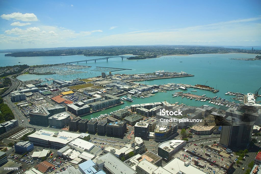 Auckland Harbour - Lizenzfrei Architektur Stock-Foto