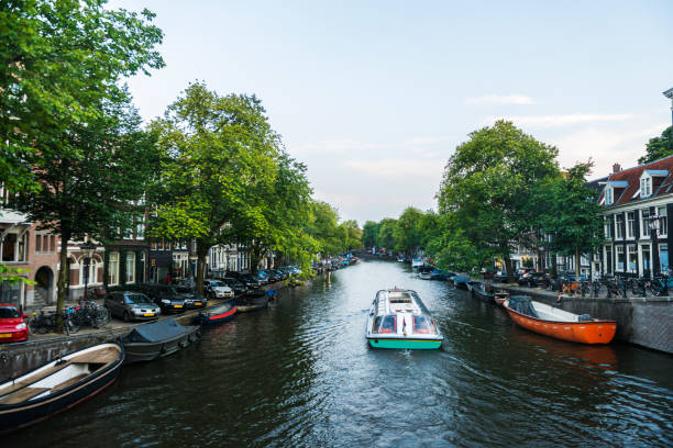 istock Amsterdam cityscape during summertime in Amsterdam, Netherlands 1178999818