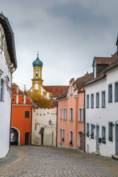 istock Street in Neuburg an der Donau, Germany 1179006984