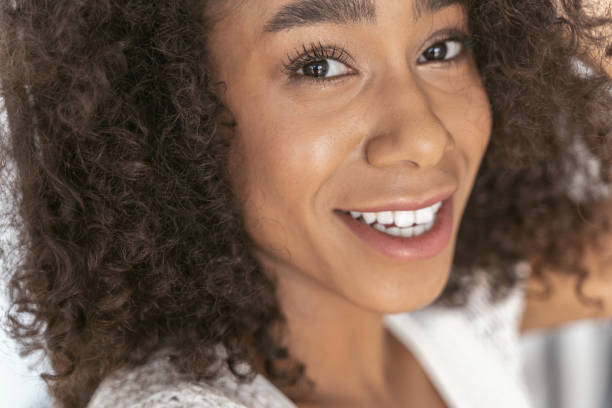 istock Portrait of delighted girl that looking forward 1179010174
