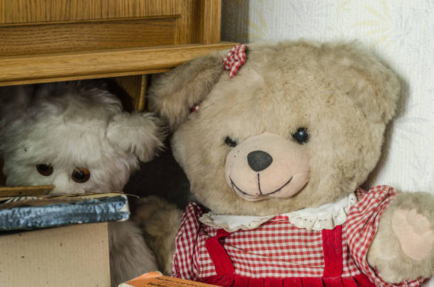 istock Two teddy bears in a room 1179012538