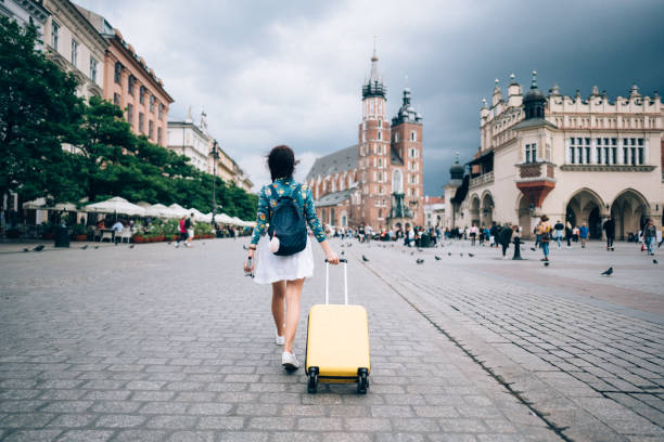 istock Solo traveler exploring Krakow 1179013409