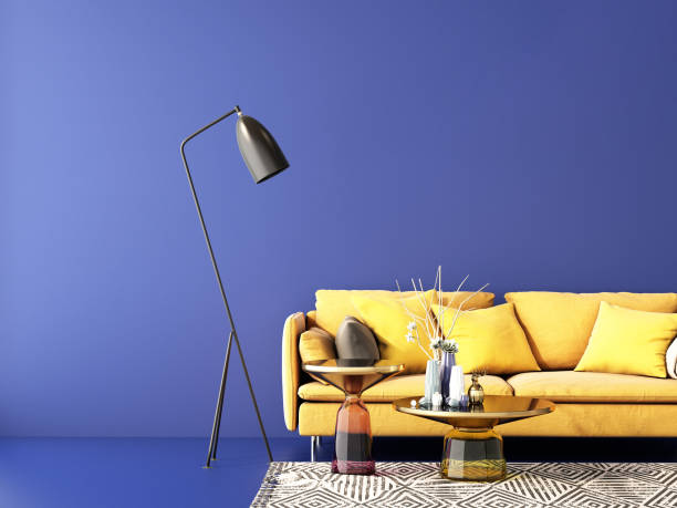 istock interior design for color trend 2020,3d rendering,3d illustration 1179015072