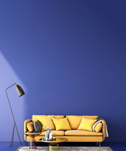 istock interior design for color trend 2020,3d rendering,3d illustration 1179015122