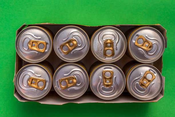 istock Cans of tonic water in a box 1179015214