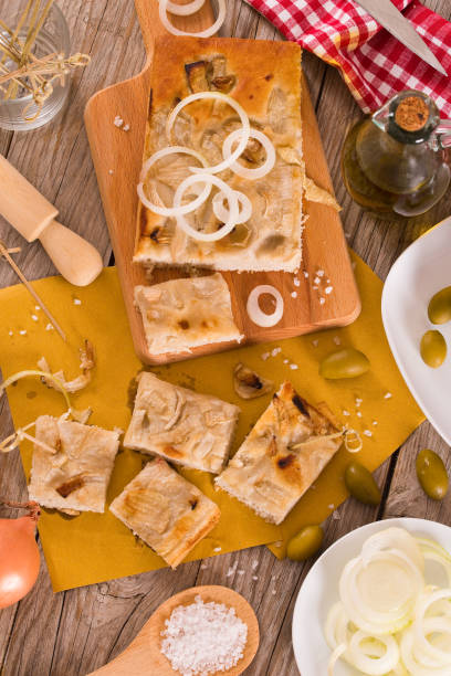 istock Genoese focaccia flatbread. 1179020731