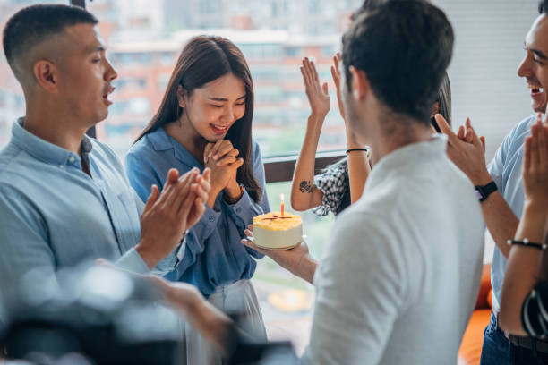 istock Friends celebrating birthday 1179022214