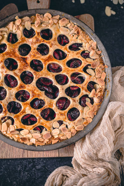 istock Summer traditional July 4th cherry pie with pretty lattice 1179033341