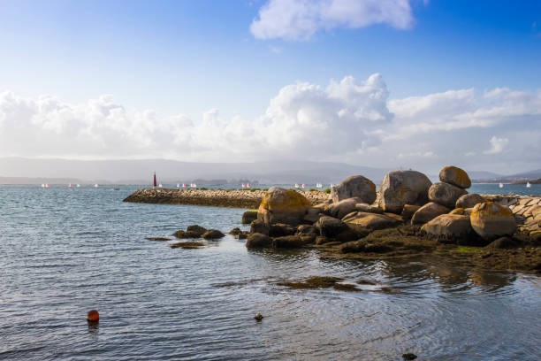 istock Breakwater in Vilaxoan village 1179045786