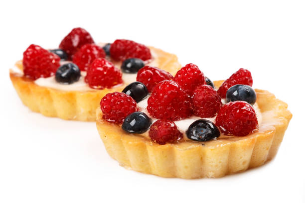 istock Sweet cakes with berries 1179045838
