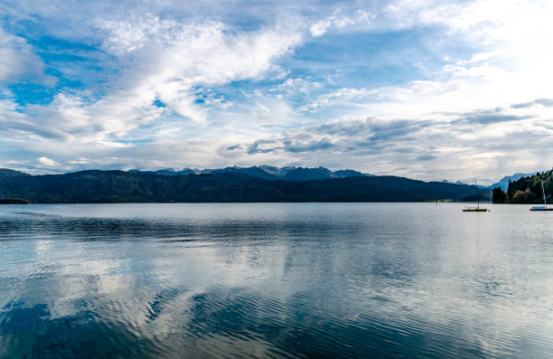 istock Walchensee. with alps mountains. Bavaria, Germany 1179050132