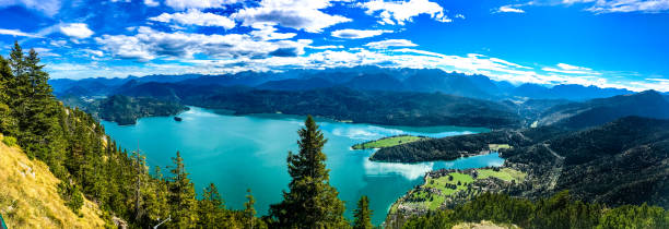 istock Walchensee. with alps mountains. Bavaria, Germany 1179050317