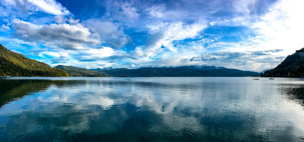 istock Walchensee. with alps mountains. Bavaria, Germany 1179051251